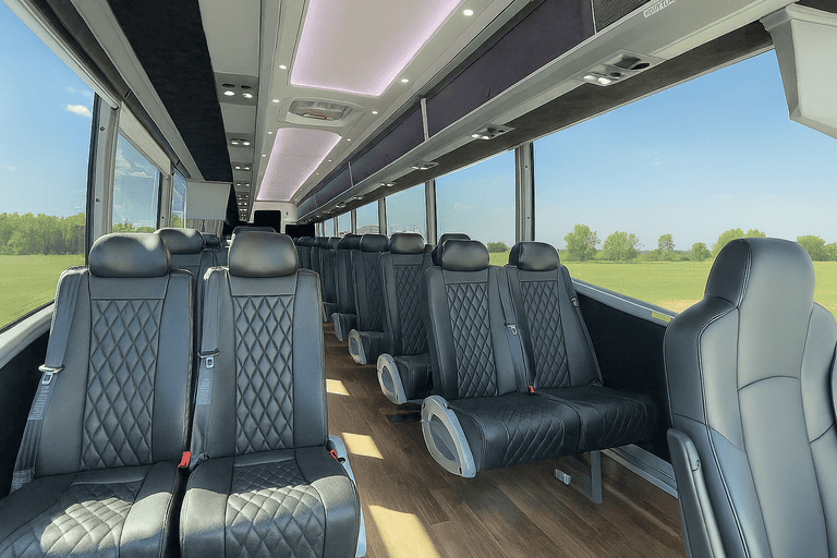 coach bus in Lakeville