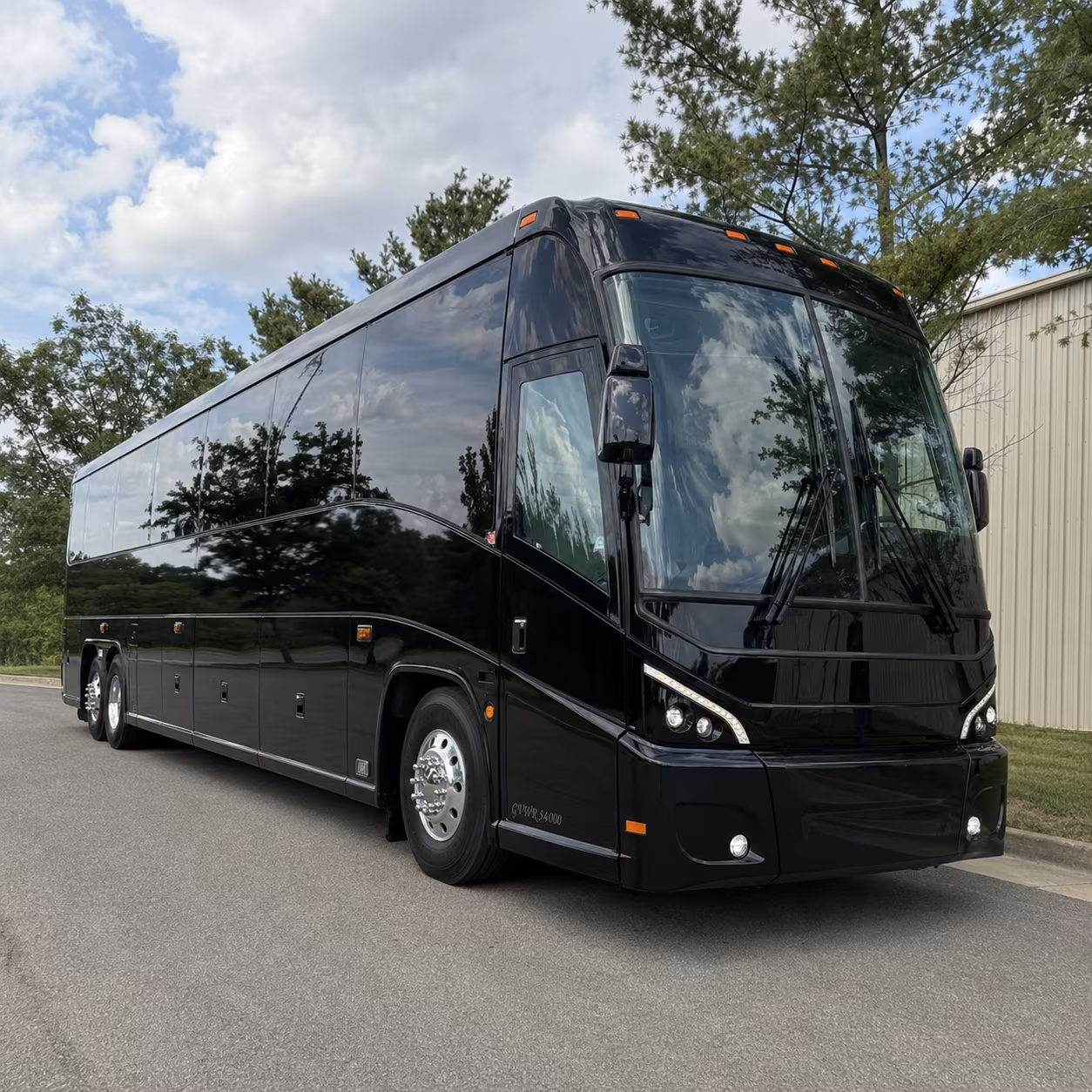 charter buses for large prom groups and school organized transportation