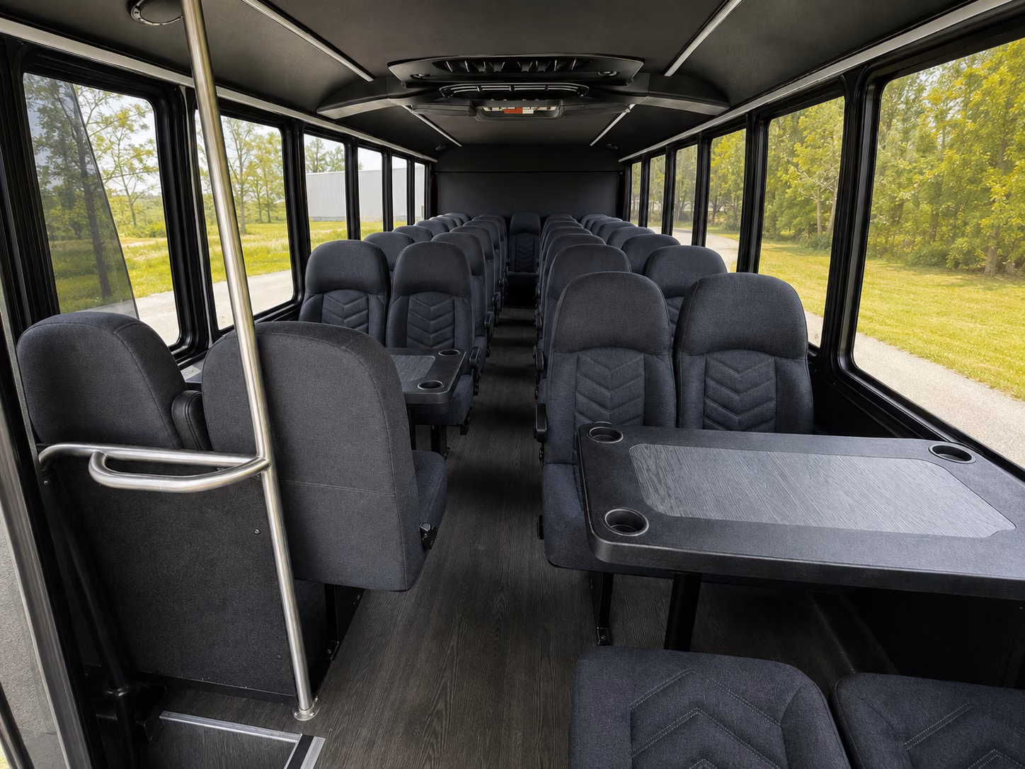 lakeville 20 passenger minibus inside