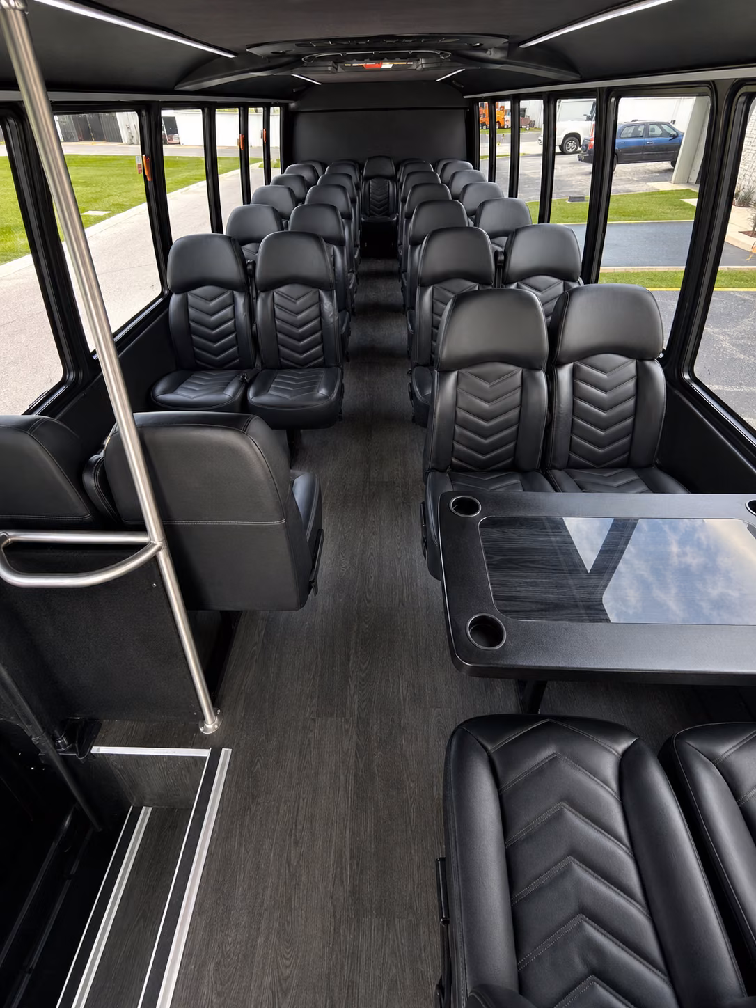 lakeville 20 passenger minibus interior