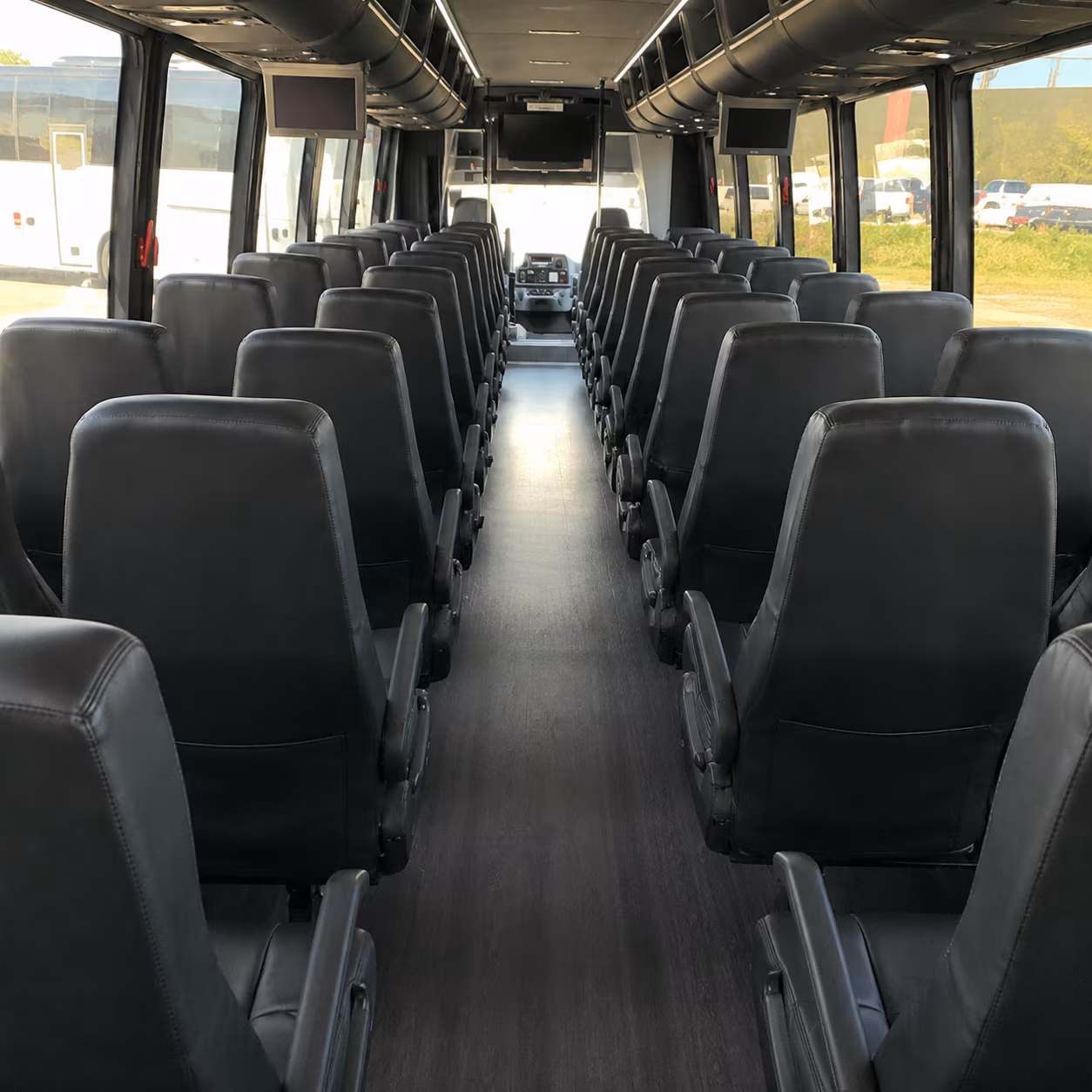 lakeville 25 passenger minibus interior
