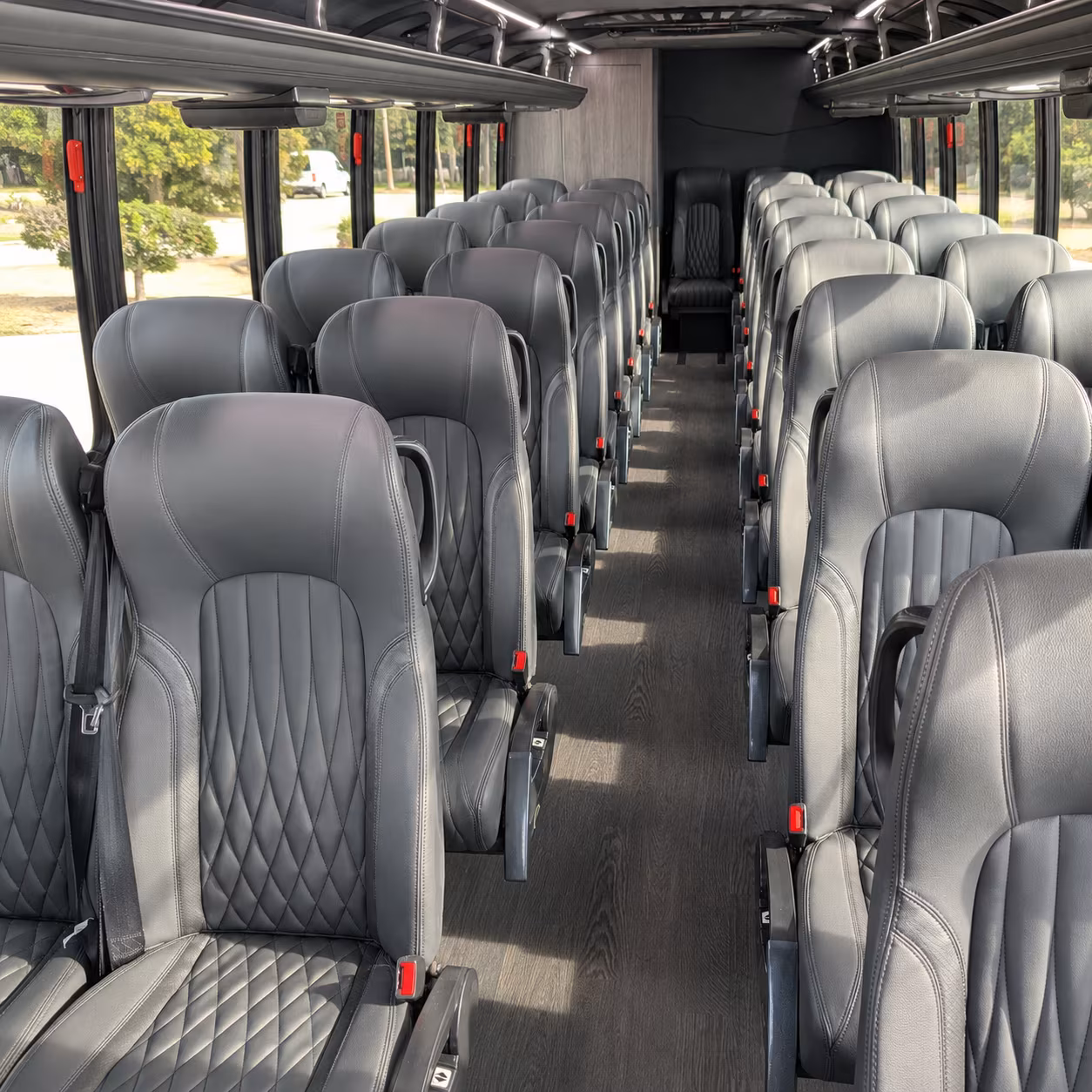 lakeville 30 passenger minibus inside