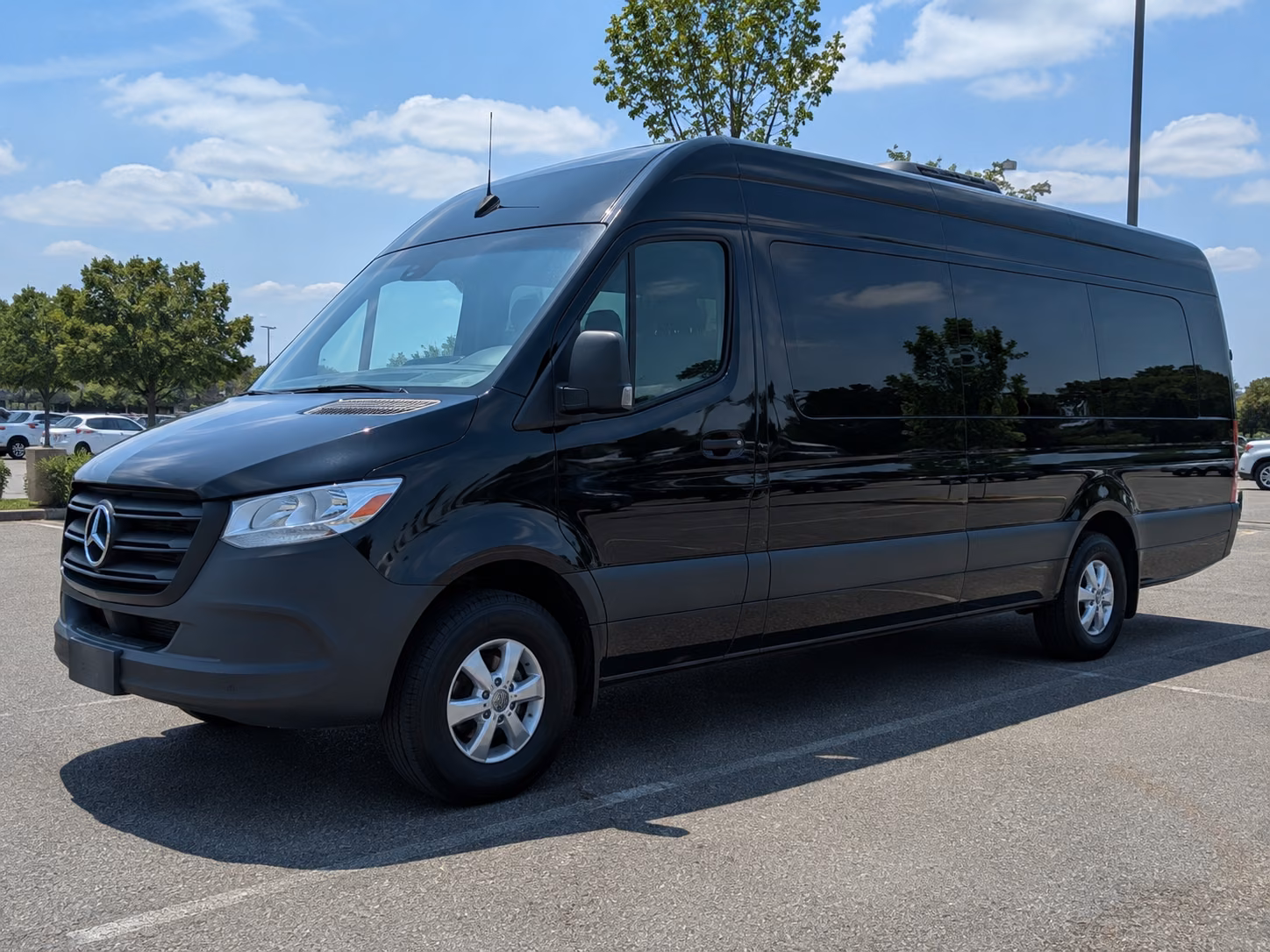 lakeville sprinter van with driver