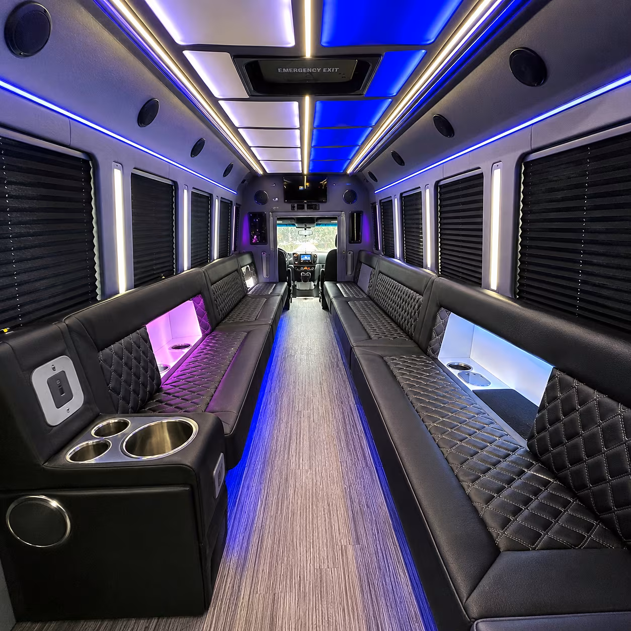 lakeville wedding party bus rental