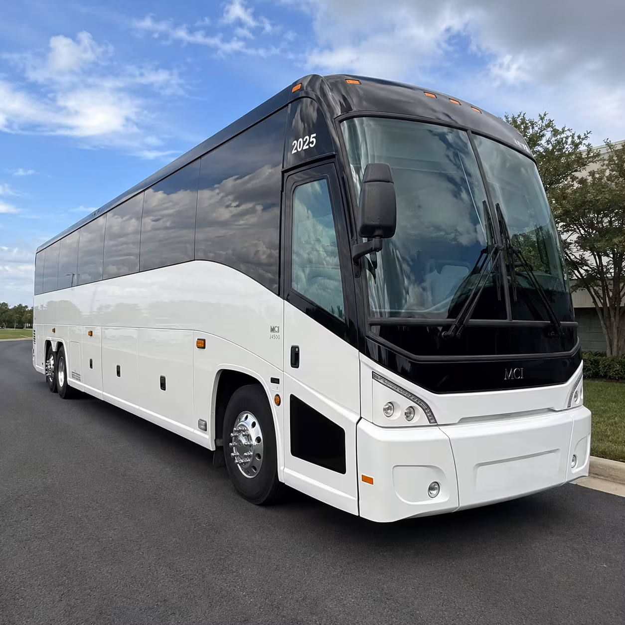 long distance charter buses for road games and out of state fan travel