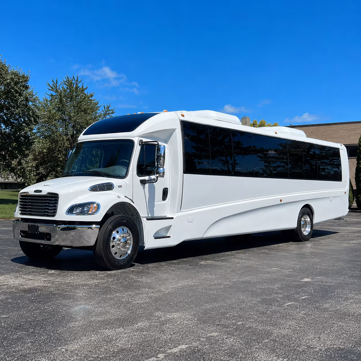 minibuses for smaller prom groups heading across the south metro